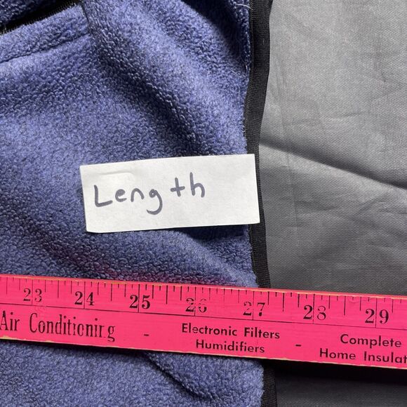 Outersport OT‎ 2000 Blue Fleece Quarter 1/4 Zip Sweatshirt Men Size L Athleisure - Picture 9 of 10